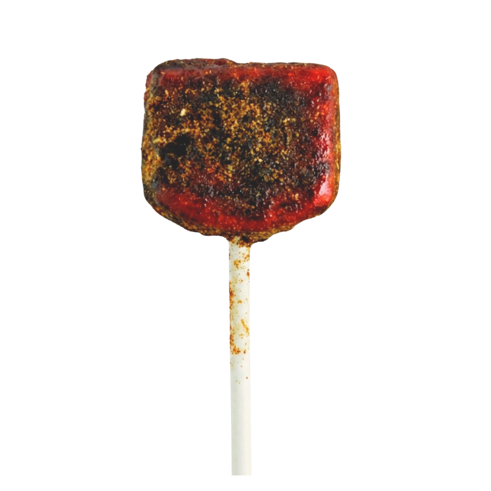 Candy Pop Paleta Rebanaditas Tira Con Chile - 10 Pieces