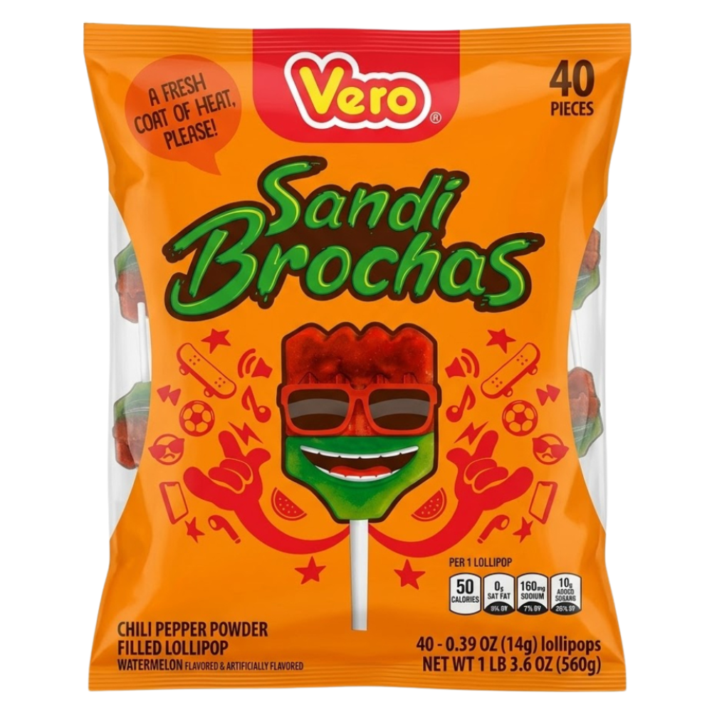 Vero Sandi Brochas Rellenas- 40 Pieces